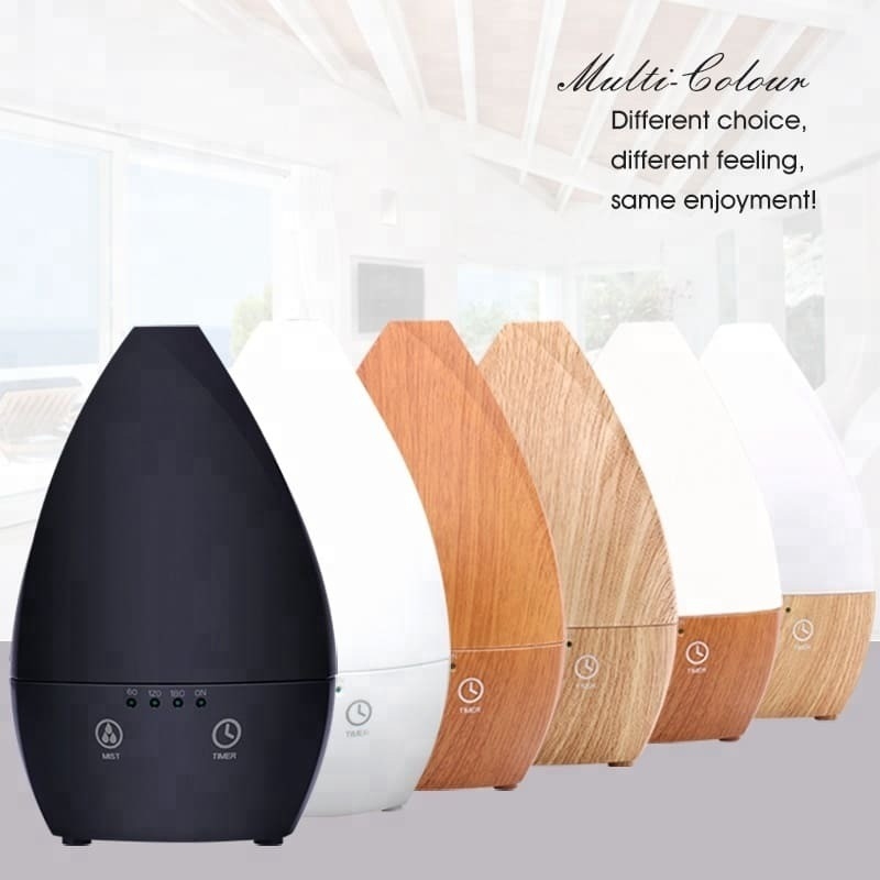Home Umidificatore d'aria portatile ad ultrasuoni Diffusore di olio essenziale con luce notturna per camera da letto