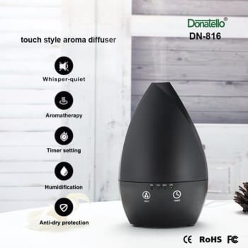 Home Umidificatore d'aria portatile ad ultrasuoni Diffusore di olio essenziale con luce notturna per camera da letto