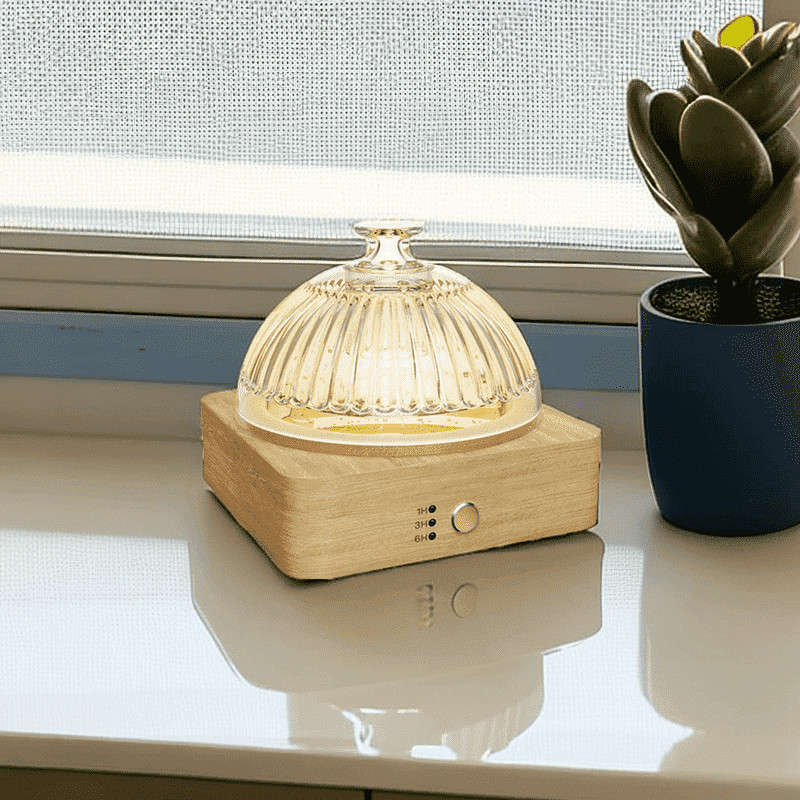 200 ML Diffusori aromatici con lampada a led colorata DN-839