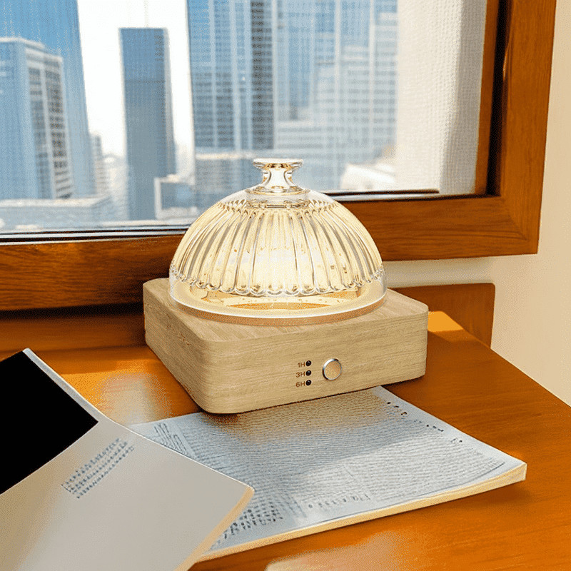 200 ML Diffusori aromatici con lampada a led colorata DN-839