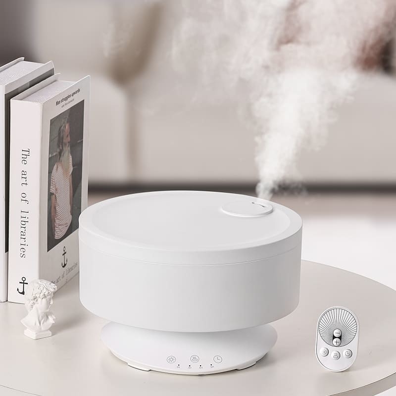 Diffusore di aroma di nebbia Umidificatore d'aria a controllo remoto con luce a LED a 7 colori