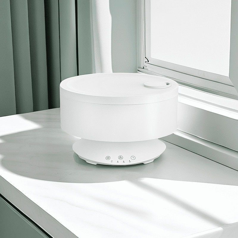 Diffusore di aroma di nebbia Umidificatore d'aria a controllo remoto con luce a LED a 7 colori