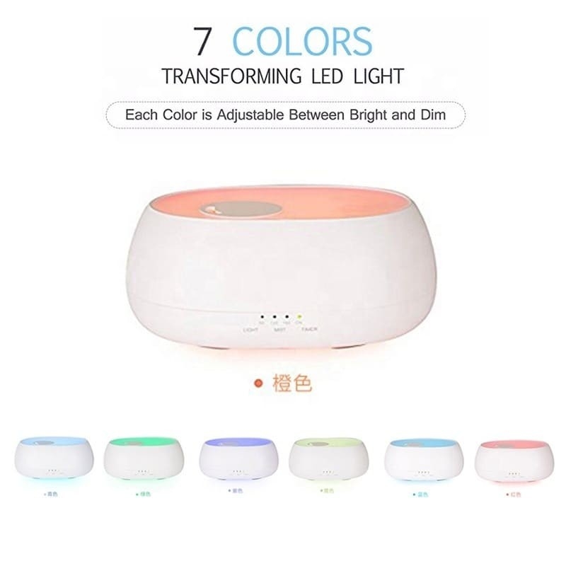 Diffusore di aromatizzanti portatile 500 ml Ultrasuoni Aromaterapia Diffusore di olio essenziale con telecomando