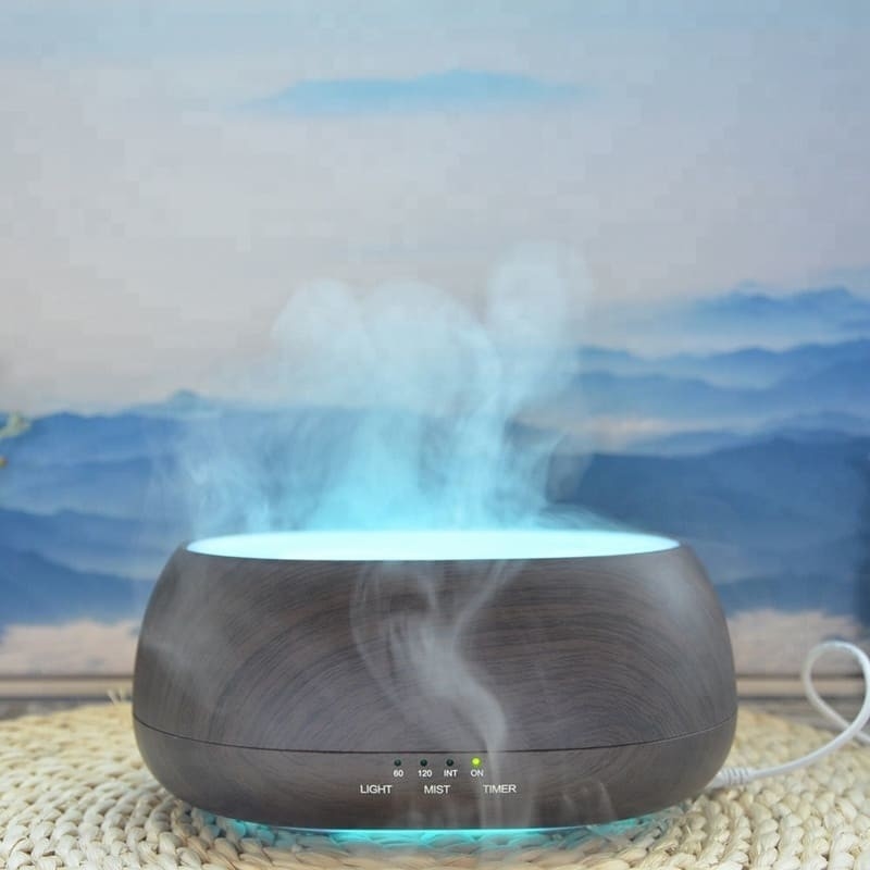 Diffusore di aromatizzanti portatile 500 ml Ultrasuoni Aromaterapia Diffusore di olio essenziale con telecomando