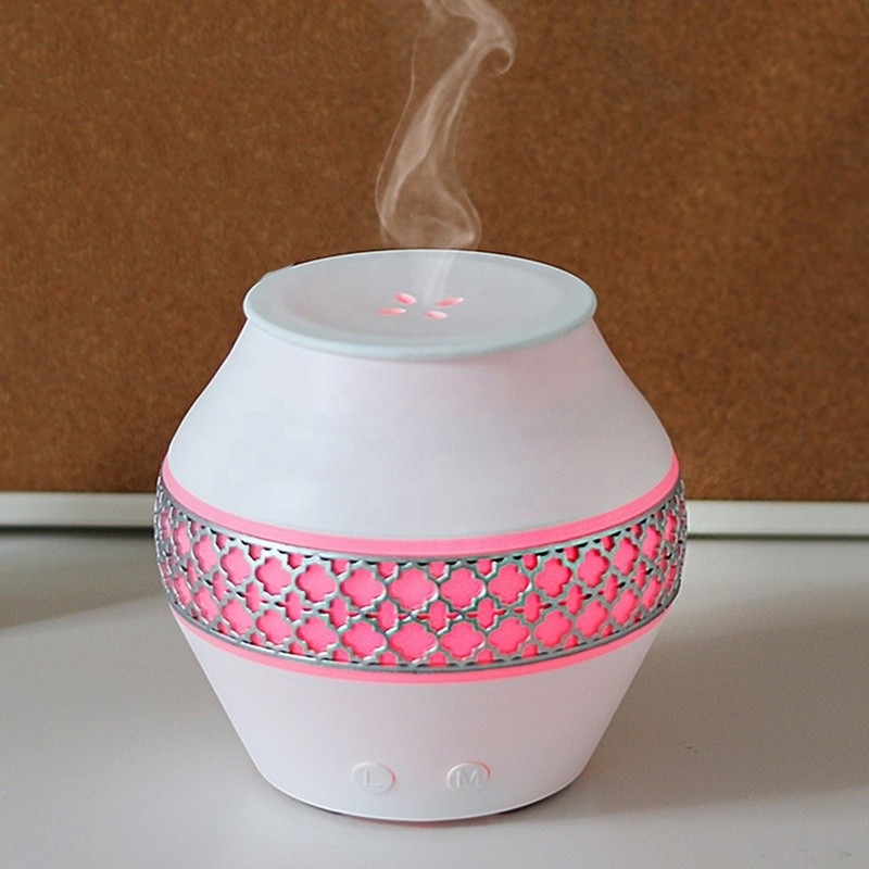 Home Umidificatore d'aria portatile a nebbia fresca con luce notturna Aromaterapia olio essenziale Deuser Diffusore di aroma