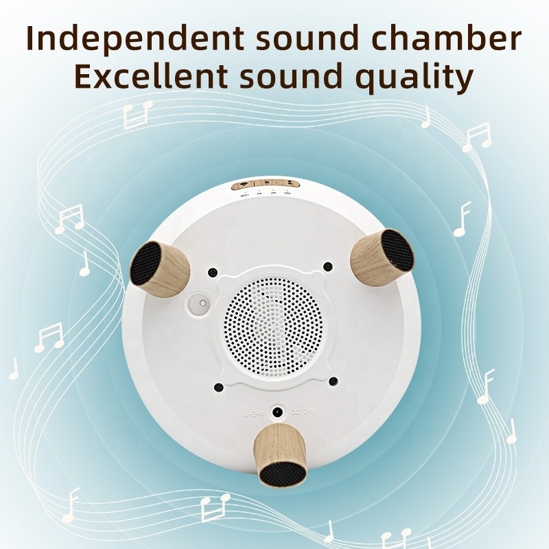 300 ml diffusori per altoparlanti Bluetooth intelligenti per oli essenziali umidificatore di nebbia fredda diffusore di oli essenziali aromatizzatore