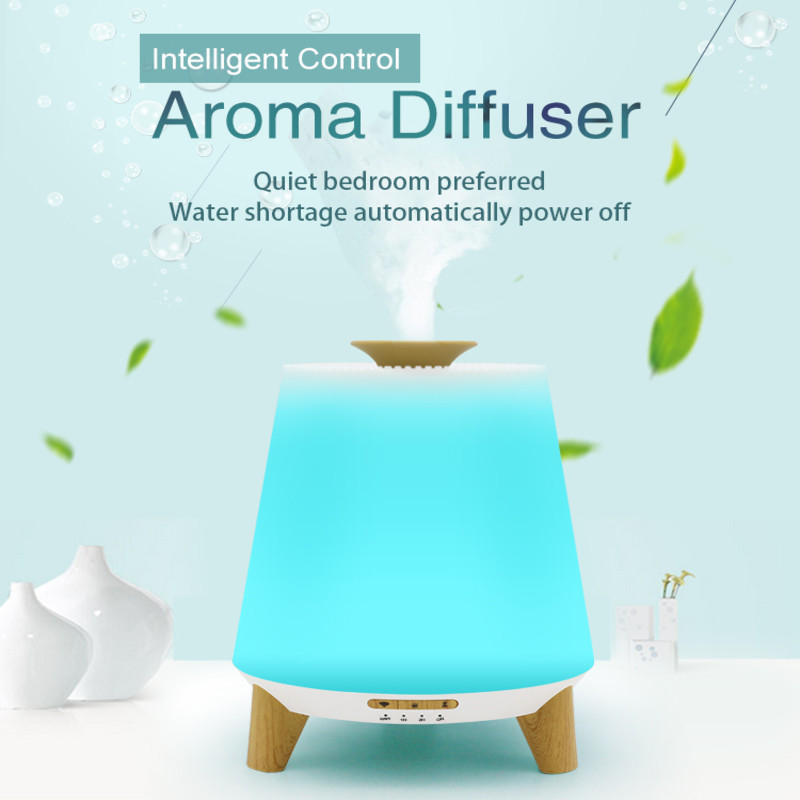 300 ml diffusori per altoparlanti Bluetooth intelligenti per oli essenziali umidificatore di nebbia fredda diffusore di oli essenziali aromatizzatore
