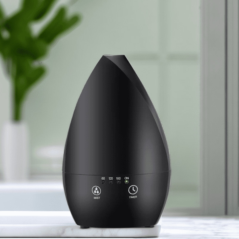 Home Umidificatore d'aria portatile ad ultrasuoni Diffusore di olio essenziale con luce notturna per camera da letto